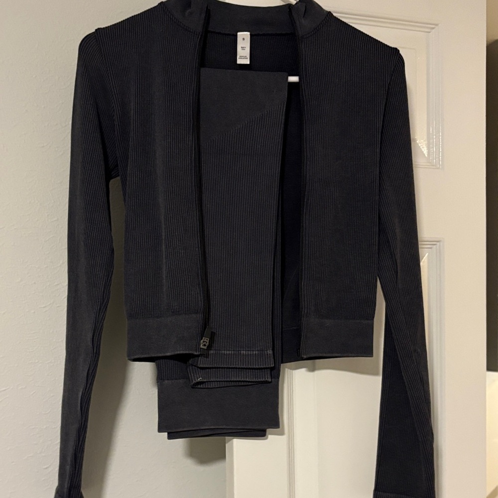 Charcoal workout suit